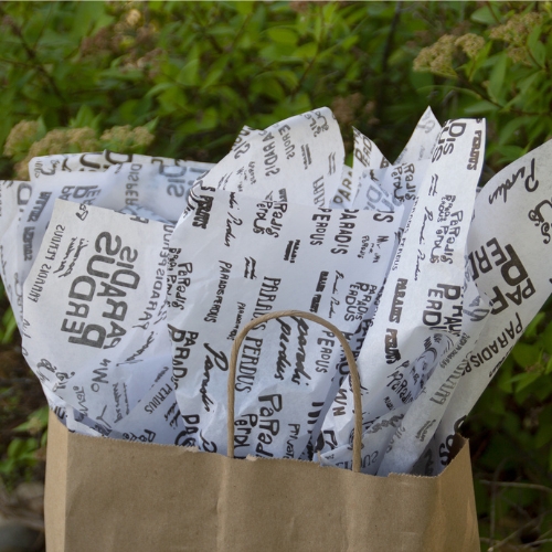 custom branded tissue paper