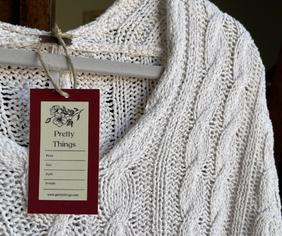 recycled hang tags for clothing