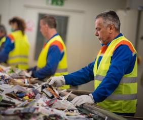 recycling sorting