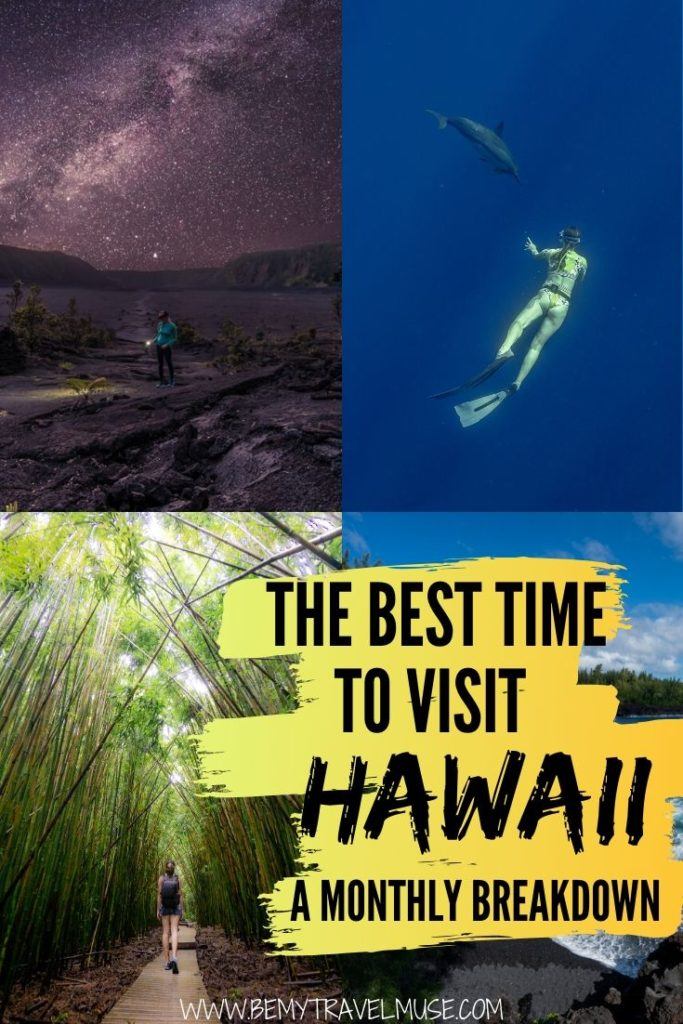 When is the best time of the year to visit Hawaii? Here's a complete month-over-month break down to help you decide when should you visit Hawaii.