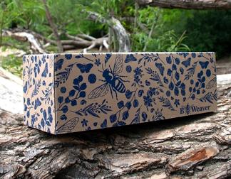 custom printed shipping box