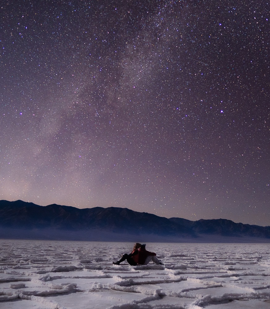 Stargazing in Death Valley National Park.