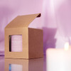 100% Recycled Retail Box with Seaweed Window - Square - 4" x 4" x 4"