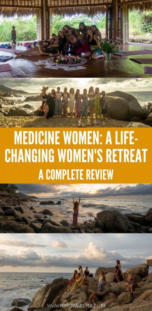 My honest review on Camilie Willemain's Medicine Women retreat, a spiritual retreat that combines yoga, breath work, dance, Ho'oponopono, vulnerable sharing circles, and rituals in beautiful destinations around the world.