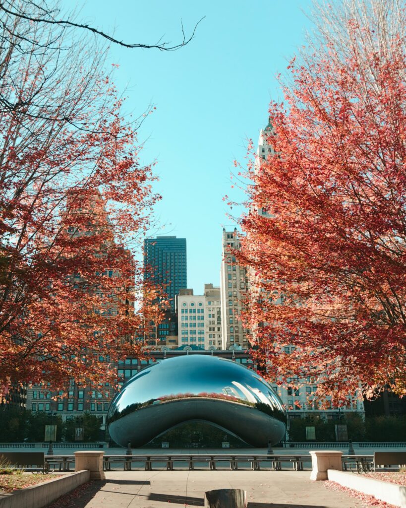 Chicago, Illinois, one of the best places to travel in November.