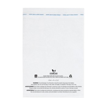 Poly Bags with Seal & Suffocation Warning