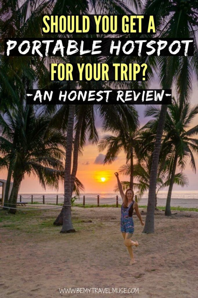 Do you need a portable hotspot for your trip? I have always relied on a local SIM card and public WiFi to stay connected on the road, but on my recent trip to Mexico, I got a portable hotspot from Global Vision instead, and here's my honest review.