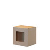 100% Recycled Square Retail Box with Seaweed Window
