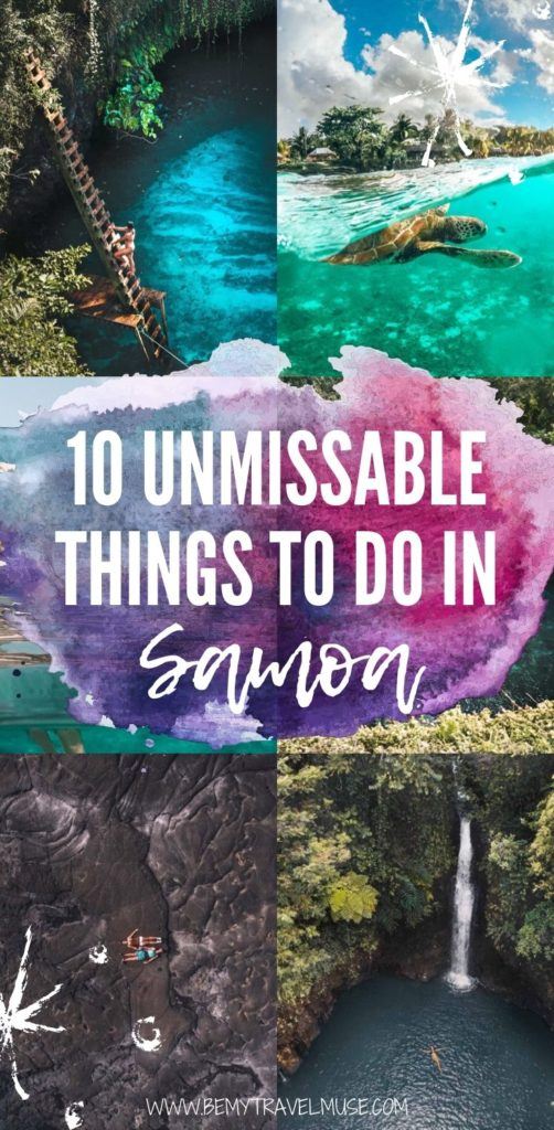 10 unmissable things to do in Samoa, focusing on Upolu Island and Savai’i Island, plus essential info on how to get there, where to stay, costs, to help you plan the most amazing island trip to Samoa.