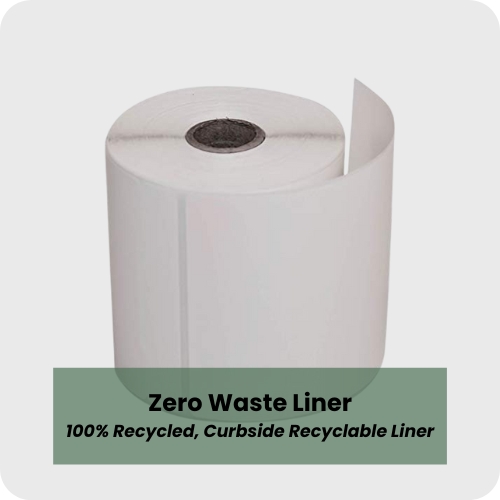 Direct Thermal Labels on Zero Waste Liner Direct Thermal Labels on Zero Waste Liner