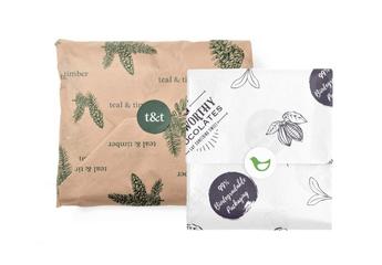 recycled custom tissue paper