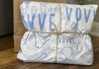 renewable hemp twine to secure a wrapped package