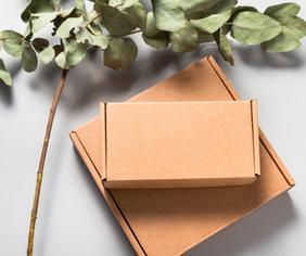 recycled shipping box