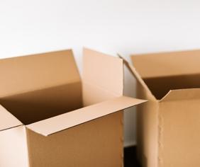recycled shipping boxes