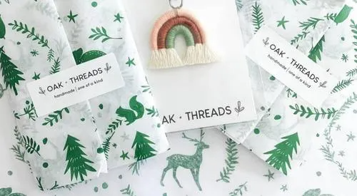 Eco-designed tissue paper for jewelry packaging