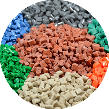 recycled plastic pellets