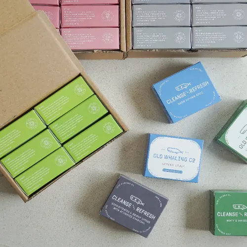 recycled soap packaging